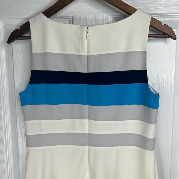 White House‎ Black Market Multicolor Striped Sleeveless Sheath Dress Size 2 - Picture 10 of 15